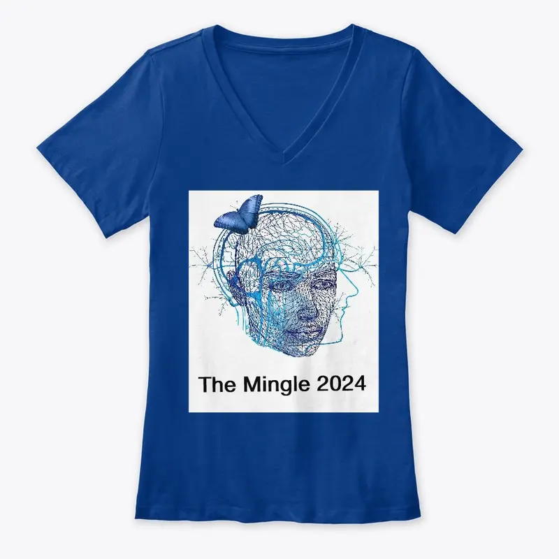 The Mingle 2024 Premium V-Neck Tee